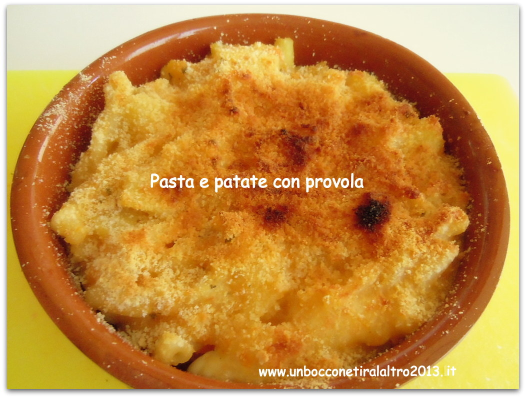 Pasta e patate con provola