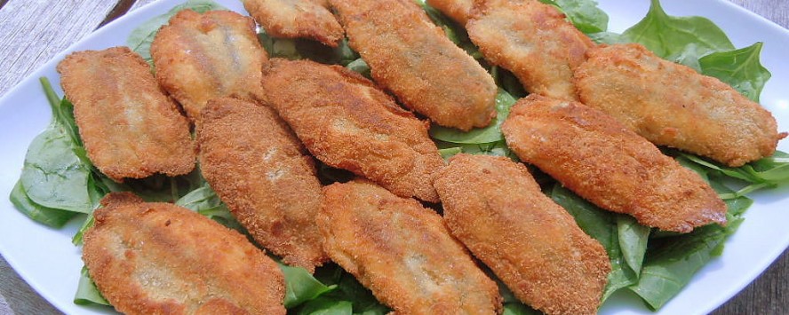 Alici ripiene di provola affumicata