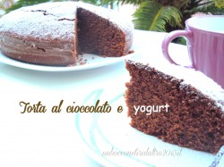 Torta al cioccolato e yogurt