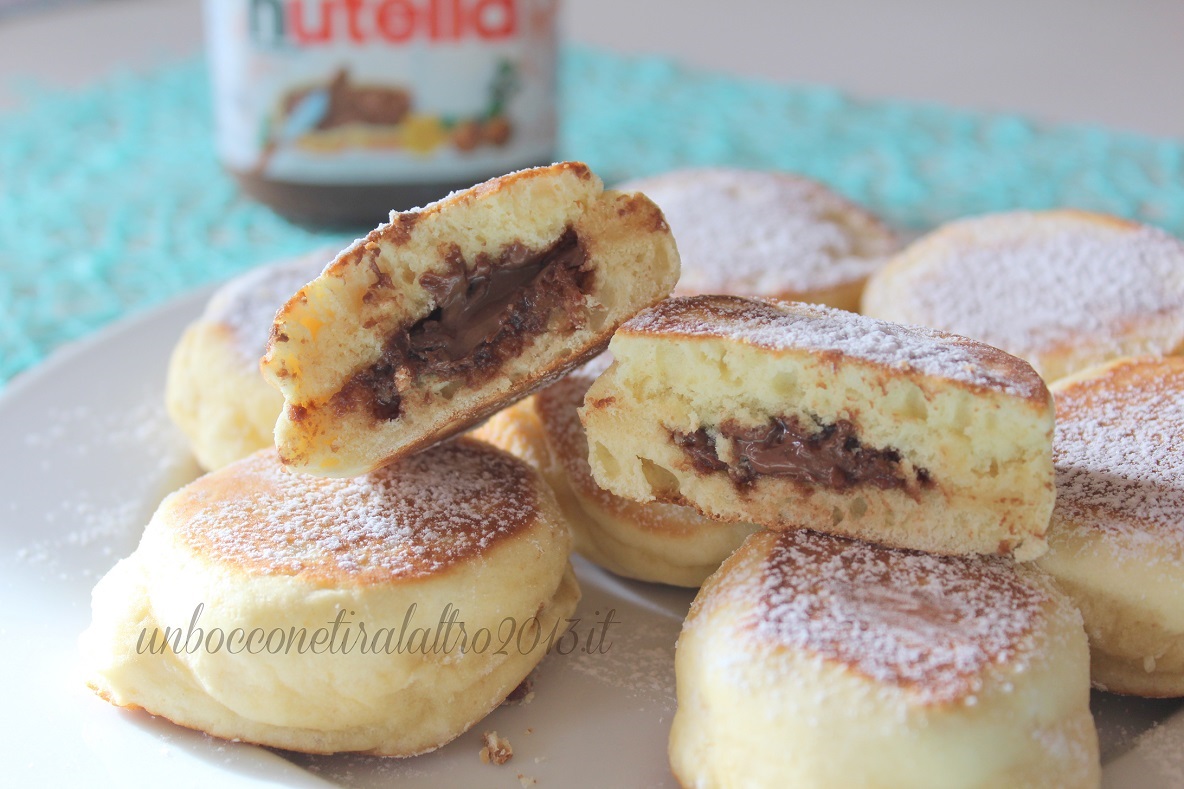 Focaccine con la nutella