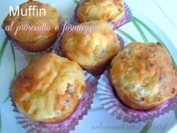 Muffin prosciutto e formaggio